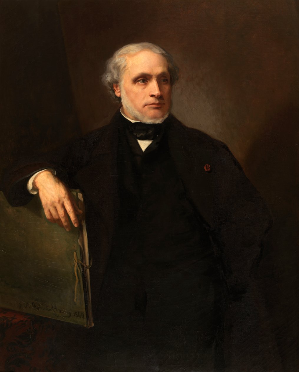 Zelfportret door Joseph Nicolas Robert Fleury