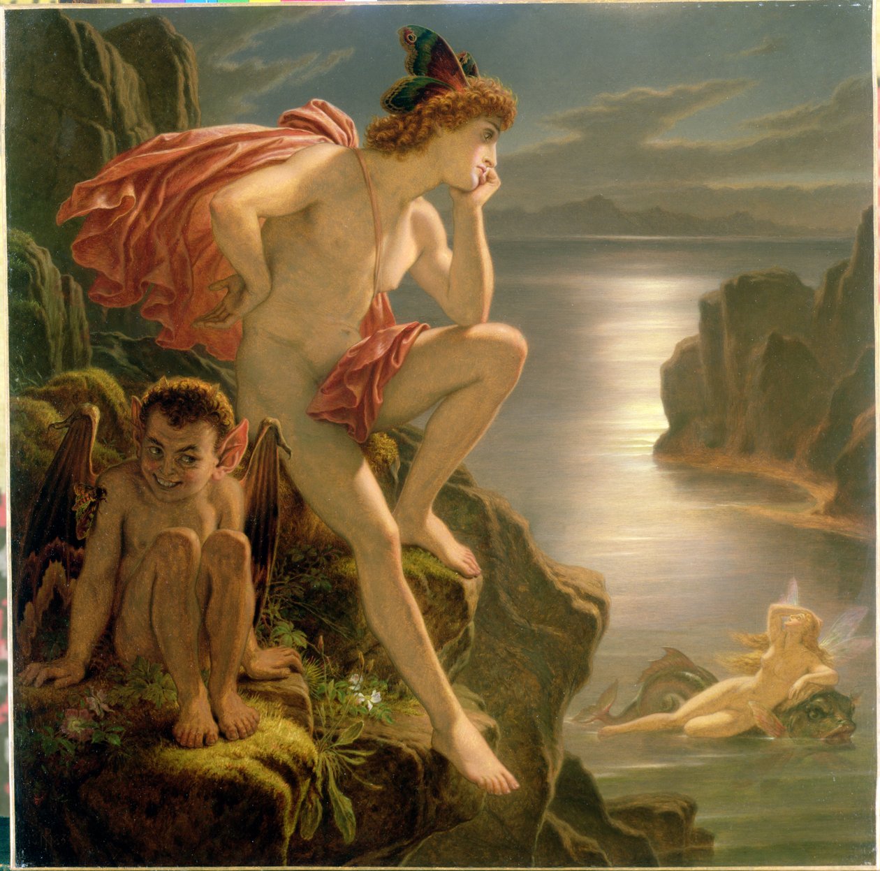 Oberon en de zeemeermin door Joseph Noel Paton