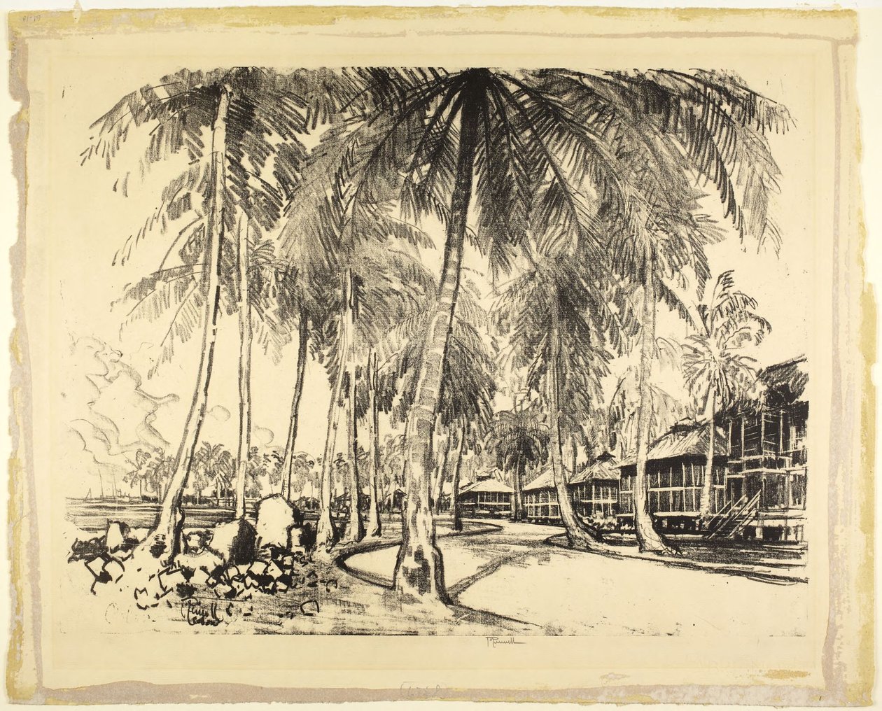 Colón door Joseph Pennell