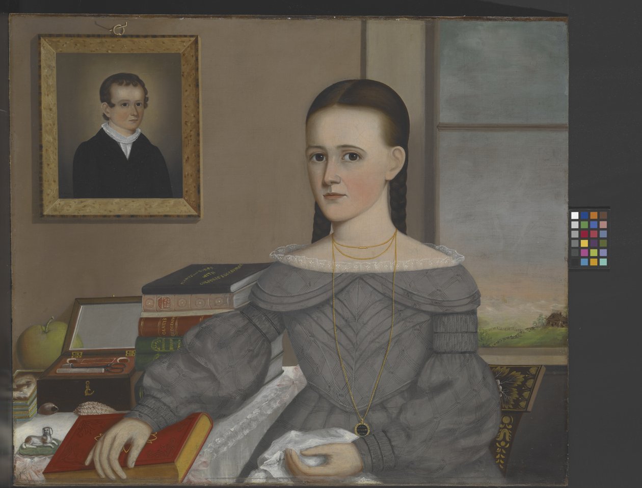 Portret van Marie Jane Andrew door Joseph R. Mason