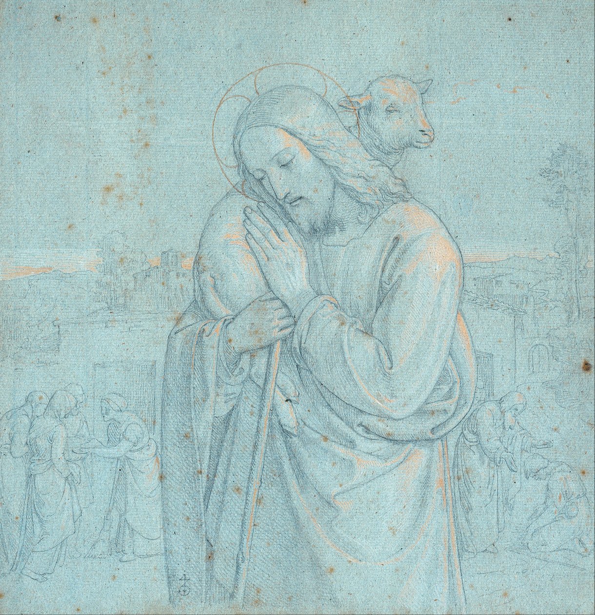 De Goede Herder door Joseph Ritter von Führich