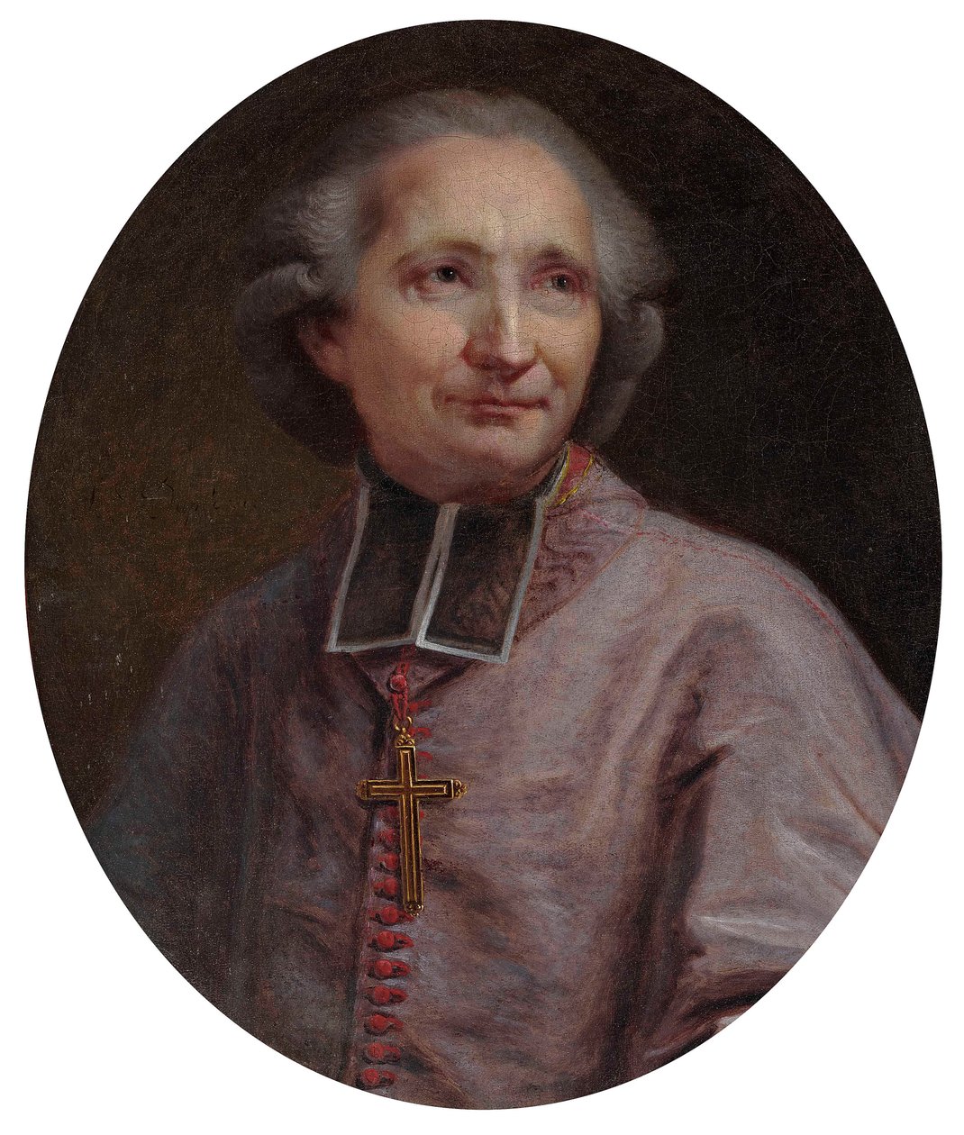 Antoine-Éléonor-Léon Leclerc de Juigné 1728-1811, tweede helft van de 18e eeuw door Joseph Siffred Duplessis