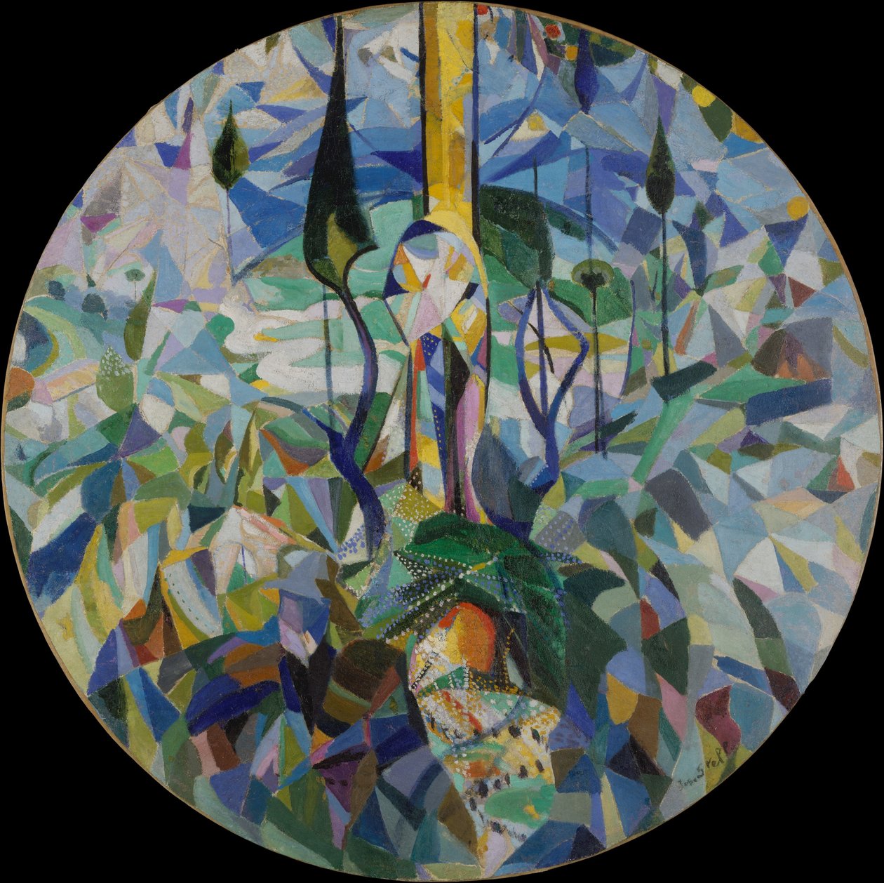 Coney Island door Joseph Stella