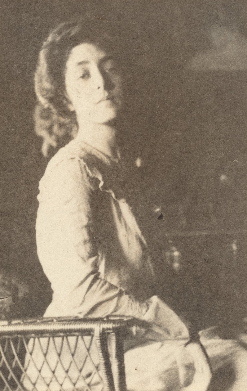 Mercedes de Cordoba,ca. 1900 (foto) door Joseph T. Keiley