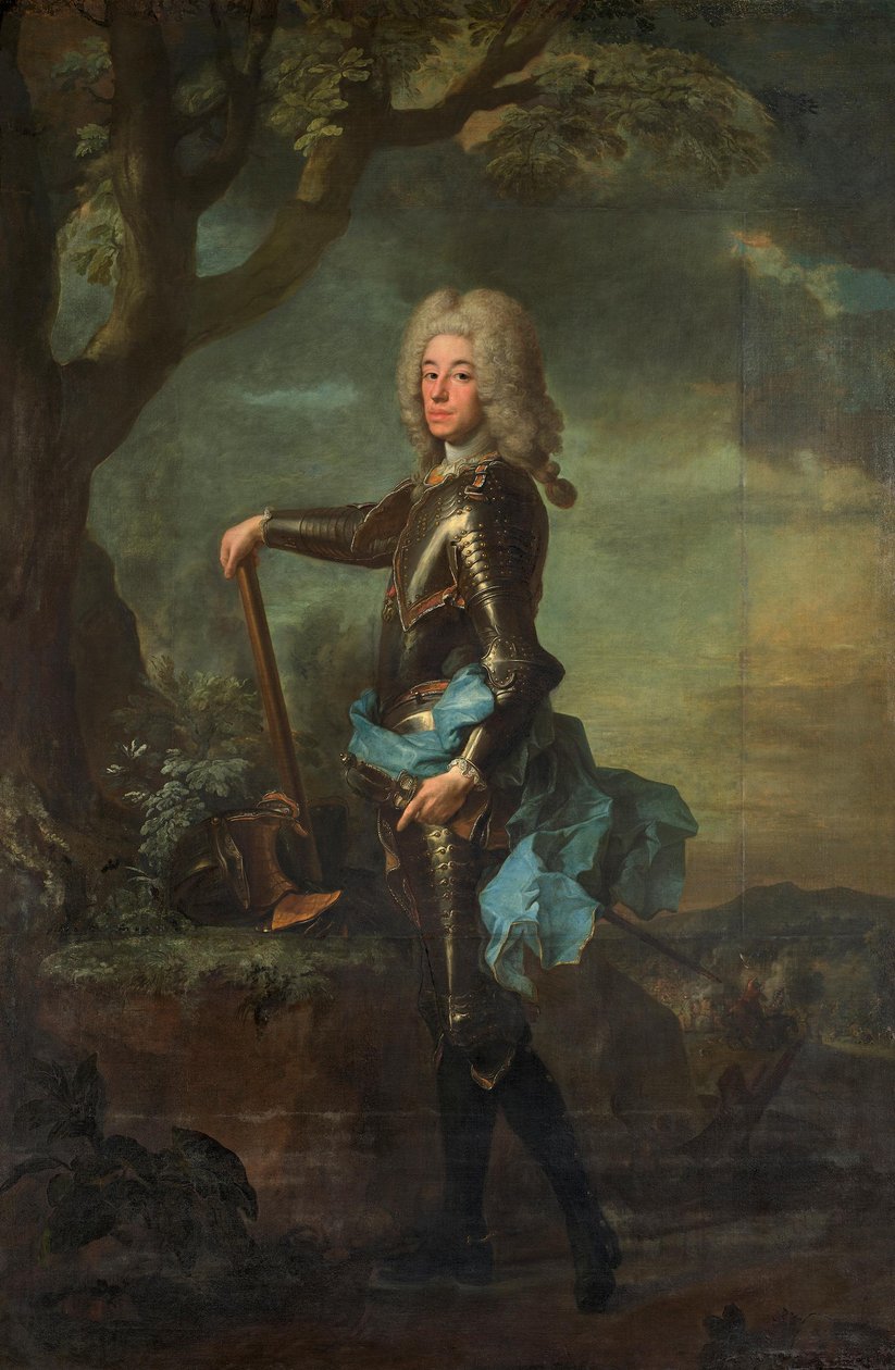 Keurvorst Karel Albrecht van Beieren, later keizer Karel VII (1697-1745) door Joseph Vivien
