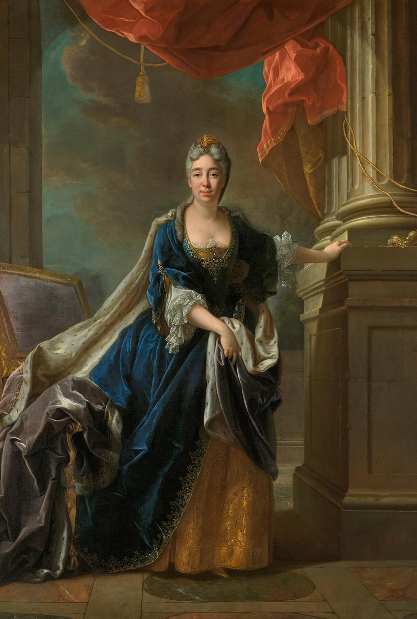 Maria Anna Carolina van Beieren (1693-1751) door Joseph Vivien