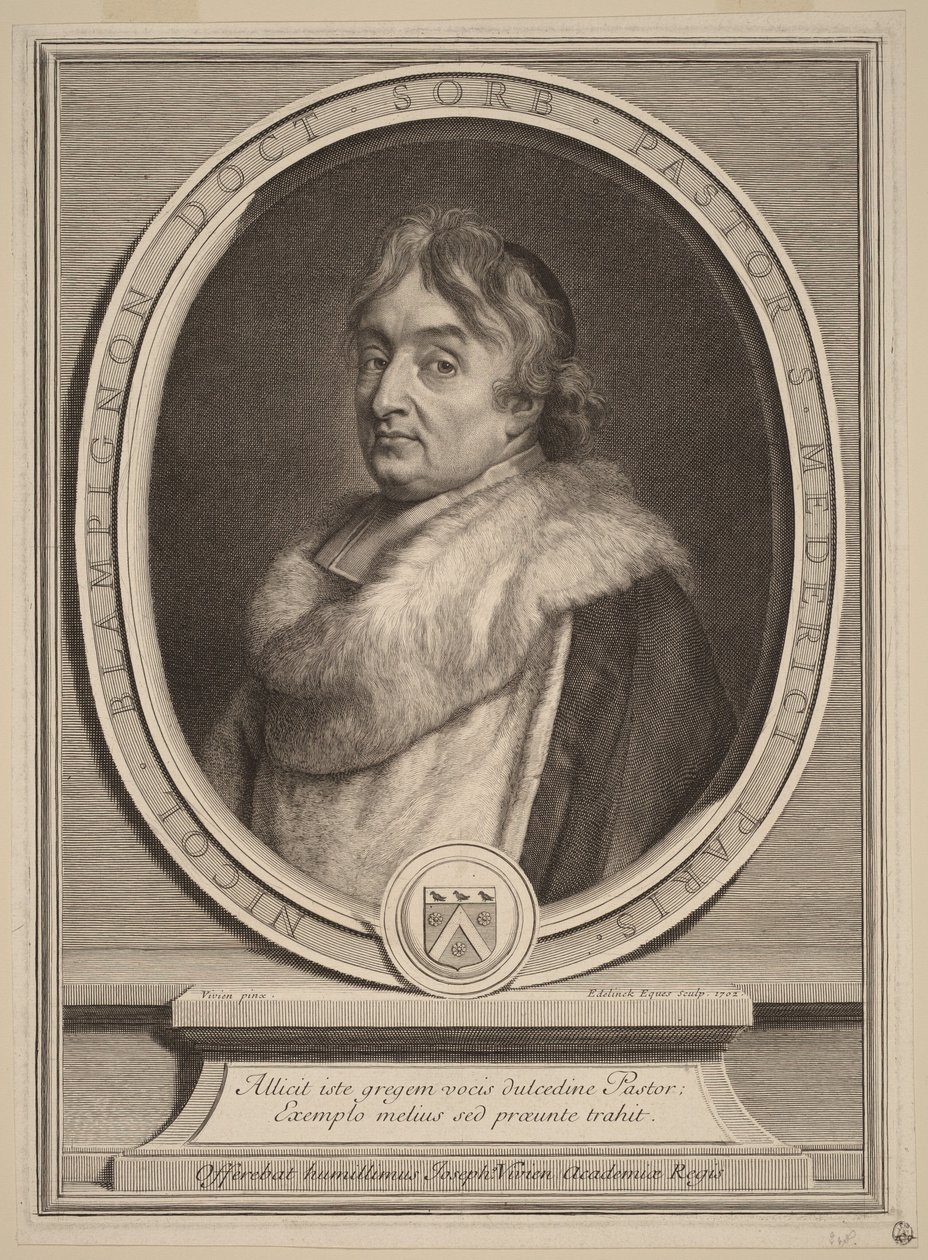 Nicolas de Blampignon door Joseph Vivien