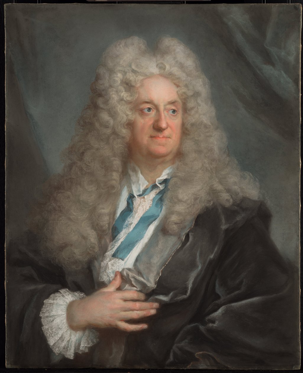 Portret van een man door Joseph Vivien
