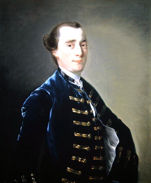 Portret van Sampson Copestake (d.1781) van Kirk Langley door Joseph Wright of Derby
