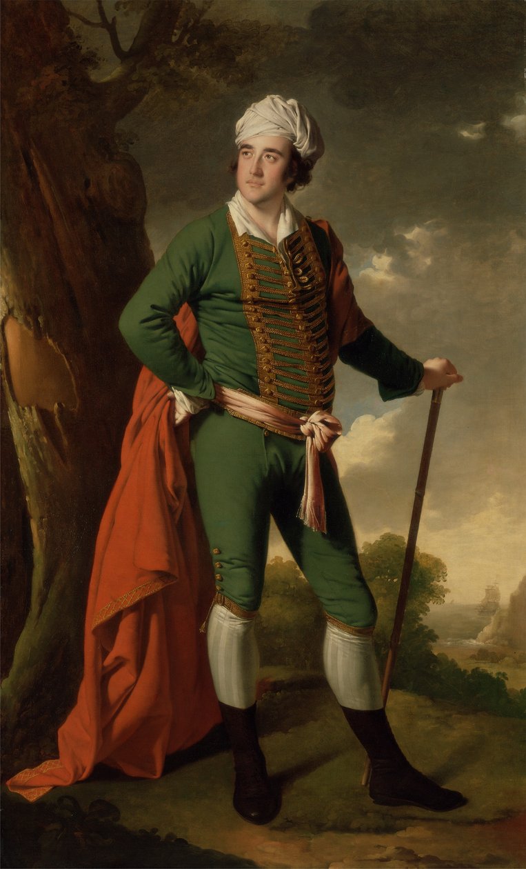 Portret van een man, bekend als de 