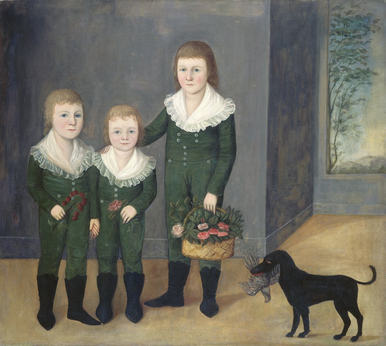 De kinderen van Westwood ca. 1807 door Joshua Johnson
