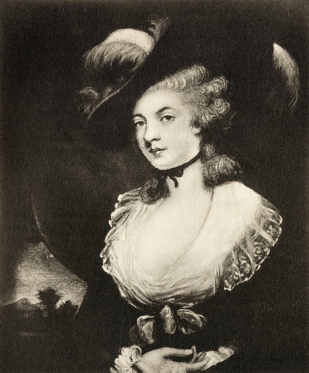 Mevrouw Mary Robinson door Joshua Reynolds