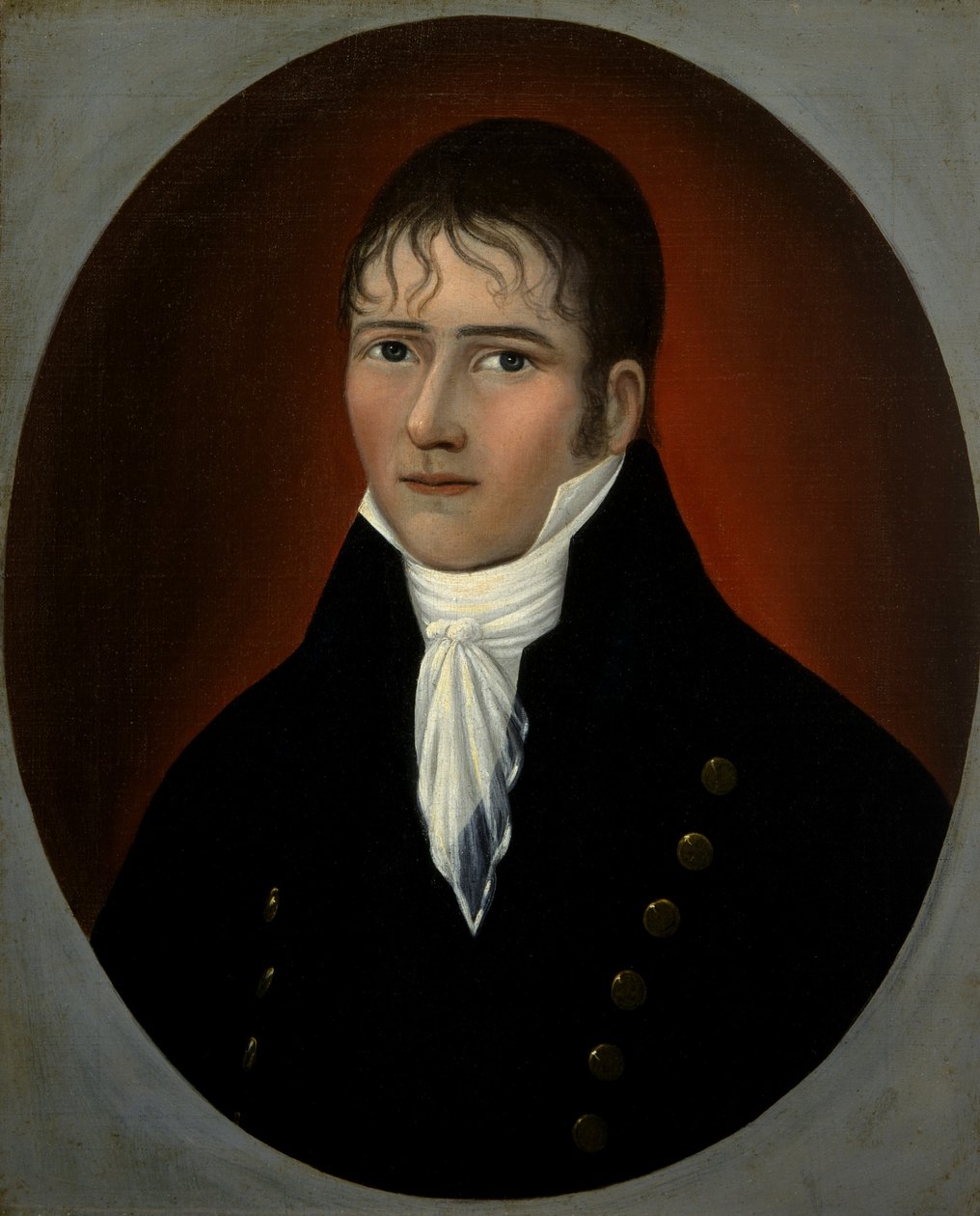 Portret van zeekapitein John Murphy door Joshua Johnson