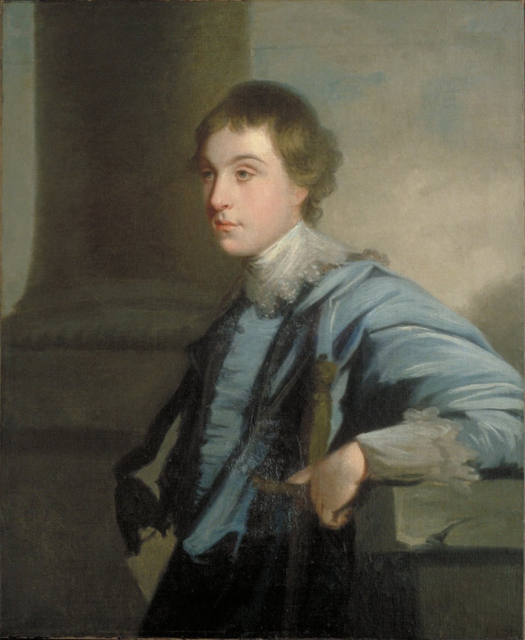 Lord Charles Spencer (1740-1820), tweede zoon van de derde hertog van Marlborough door Joshua Reynolds