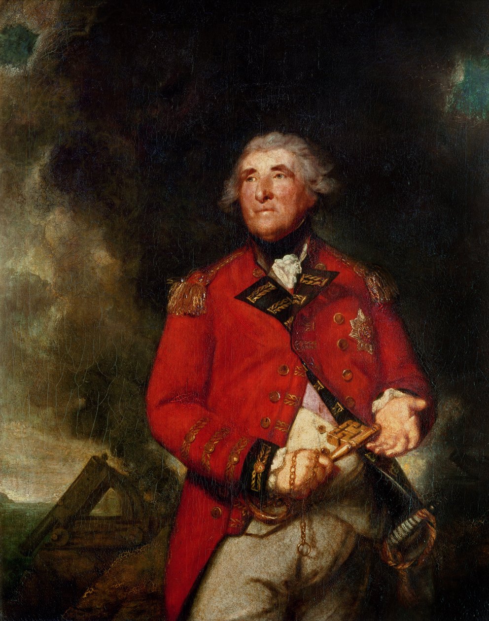 Lord Heathfield (1717-90) Gouverneur van Gibraltar tijdens het beleg van 1779-83, 1787 door Joshua Reynolds