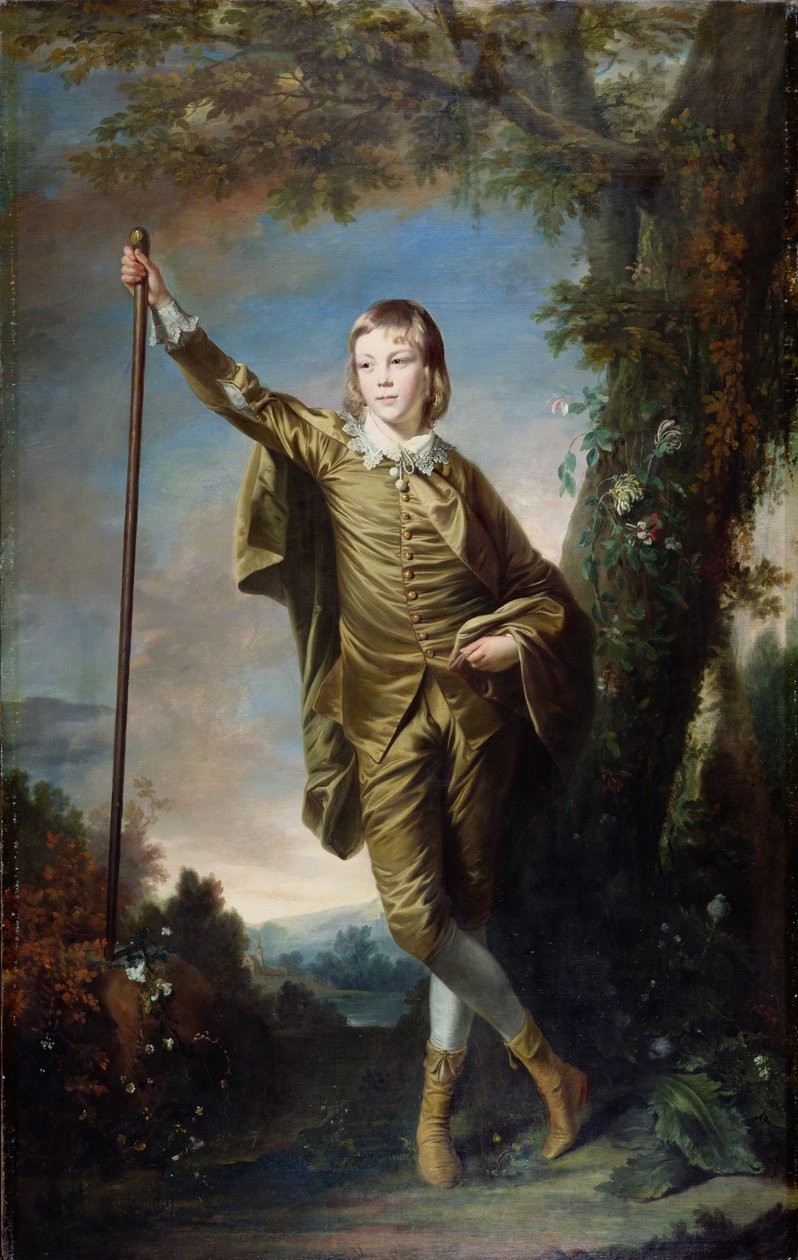 Meester Thomas Lister (De Bruine Jongen) door Joshua Reynolds