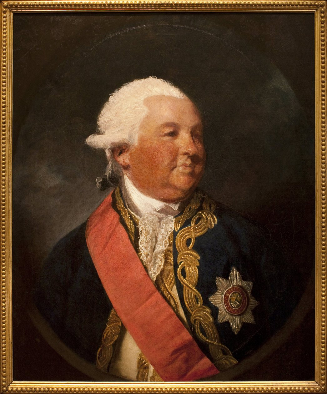 Portret van admiraal Sir Edward Hughes (ca. 1720-1794) door Joshua Reynolds