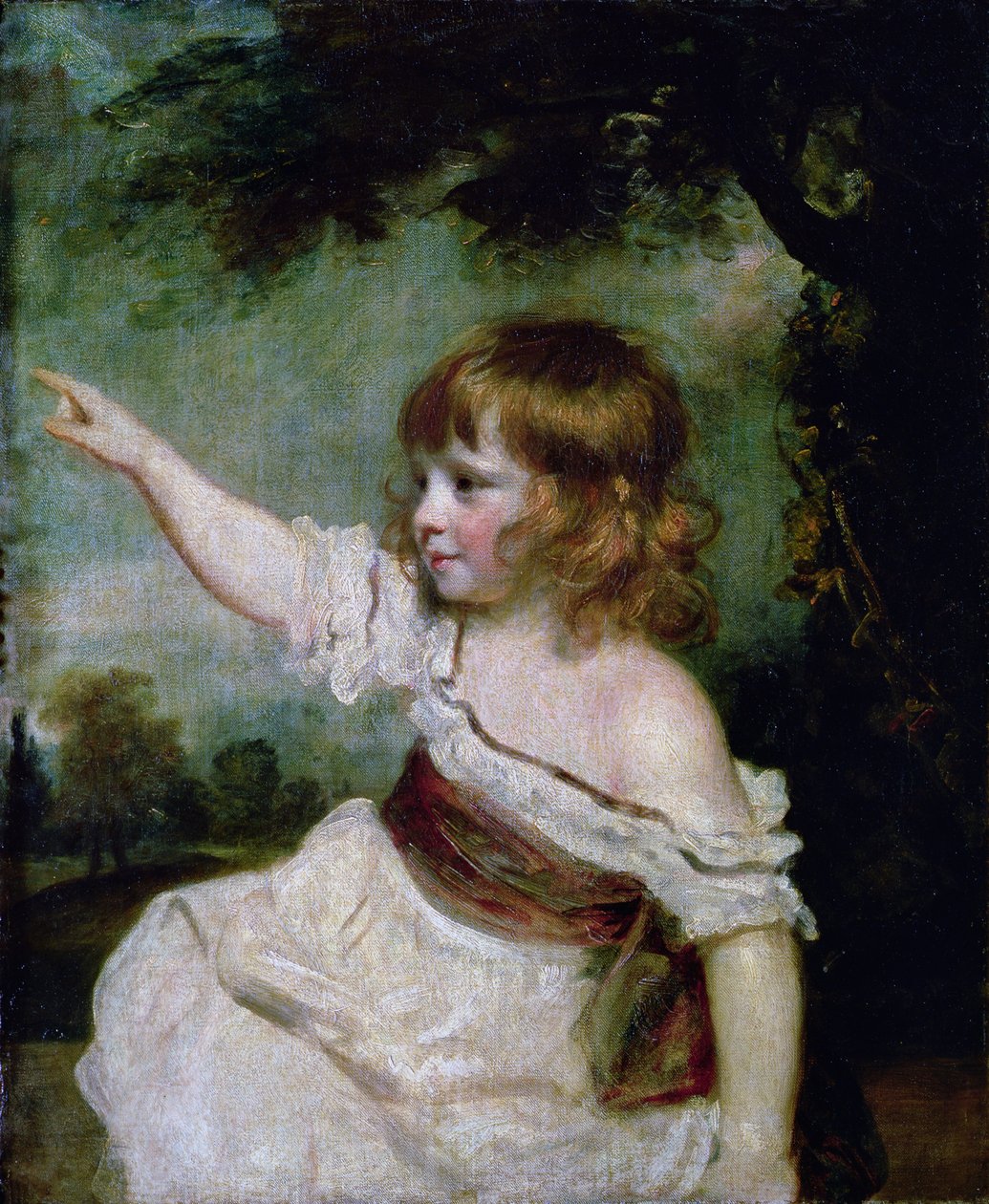 Portret van Francis George Hare, oudste zoon van Francis Hare Naylor (1753-1815) 1788-9 door Joshua Reynolds