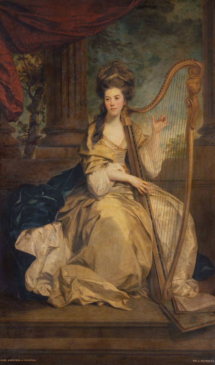 Portret van Jane Lindsay, gravin van Eglinton door Joshua Reynolds