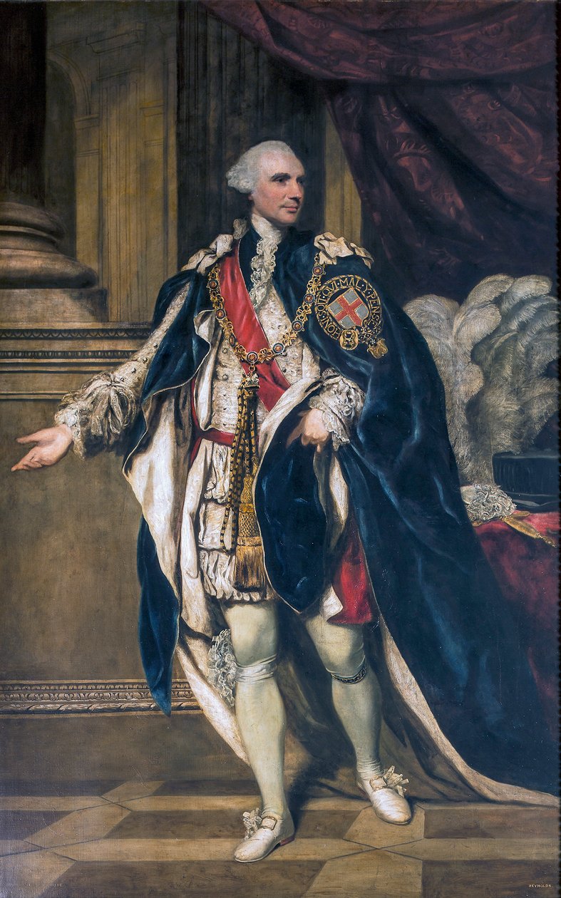 Portret van John Stuart, 3e graaf van Bute (1713-1792) door Joshua Reynolds
