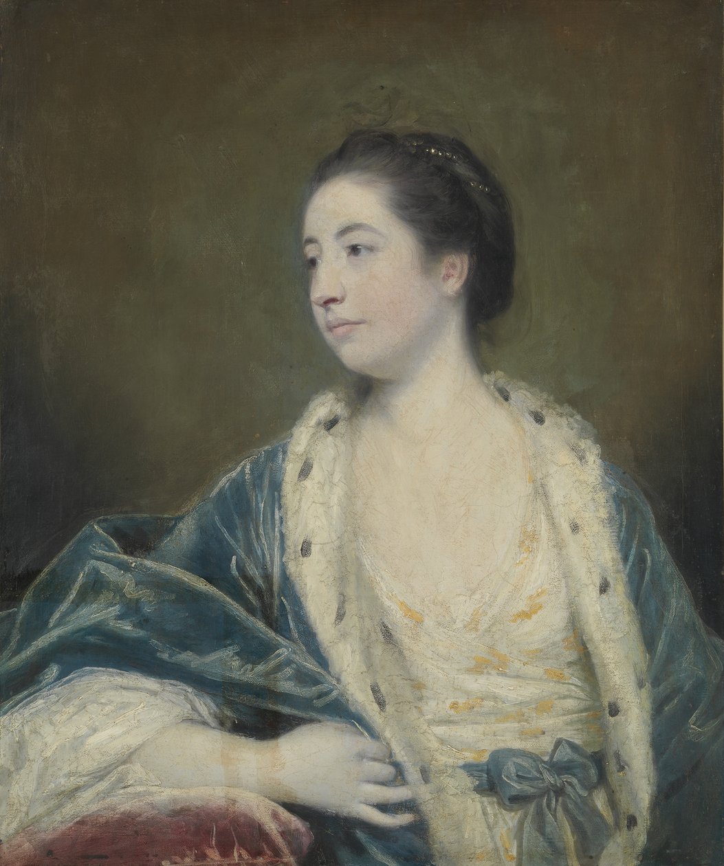Portret van een Vrouw door Joshua Reynolds