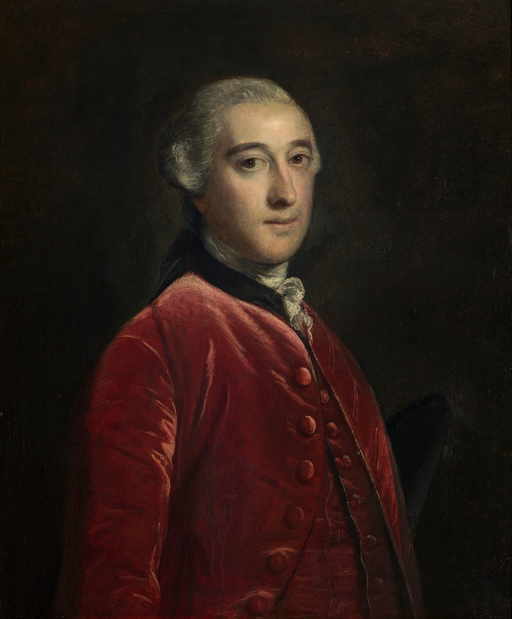 Portret van een heer; mogelijk George Bridges Brudenell, c.1743-92 door Joshua Reynolds