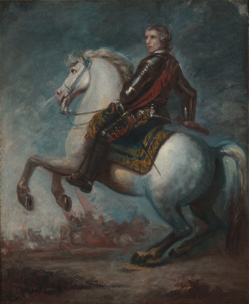 Sir Jeffery Amherst door Joshua Reynolds