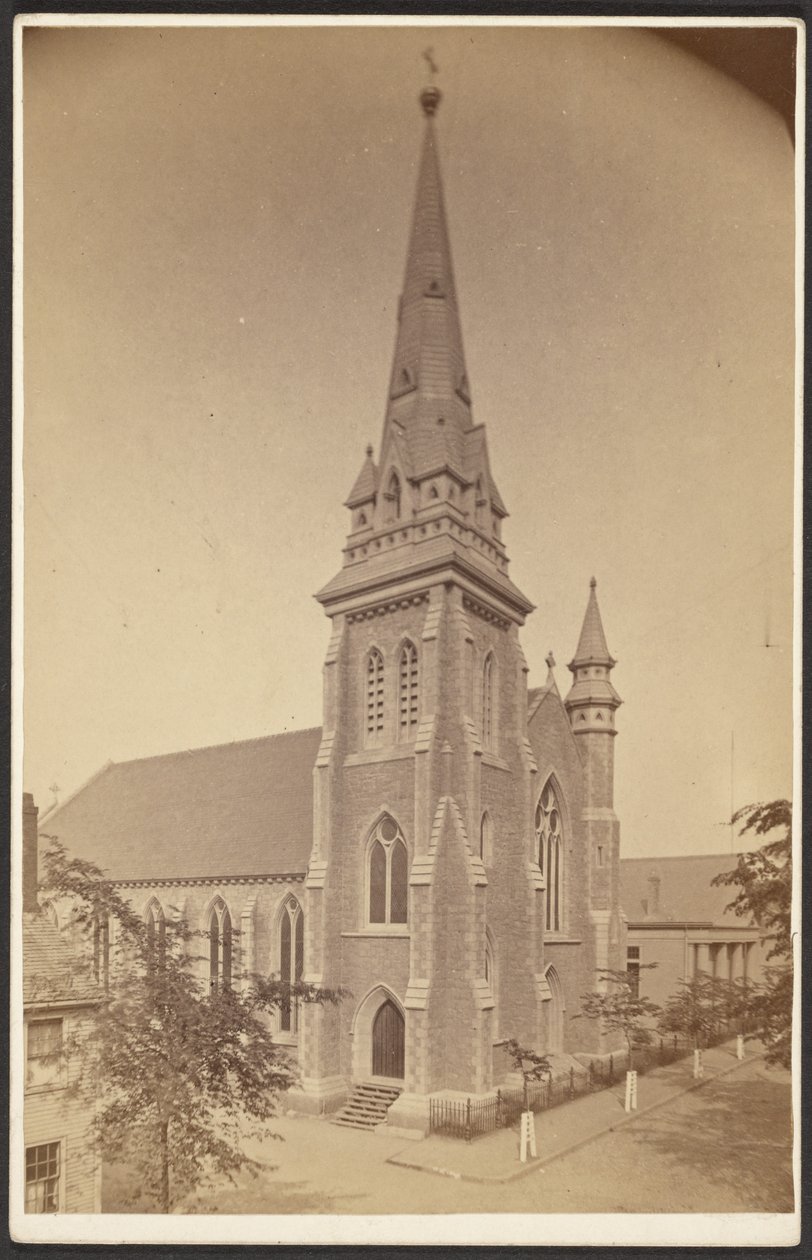 [Kerk, Boston]. door Josiah Johnson Hawes