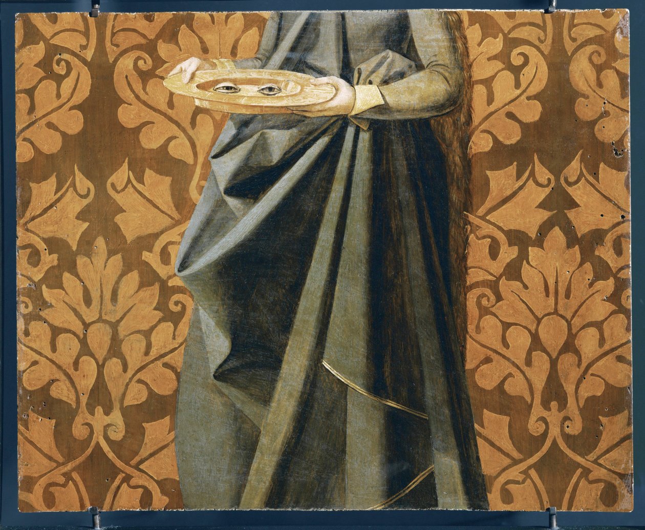 Ogen van Saint Lucia, detail (schilderij op hout) door Josse (fl.1493 1508) Lieferinxe