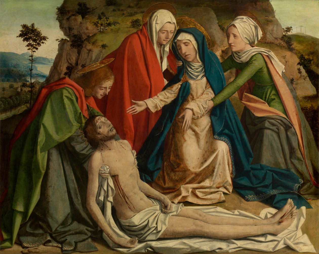 De Bewening van Christus door Josse (fl.1493 1508) Lieferinxe