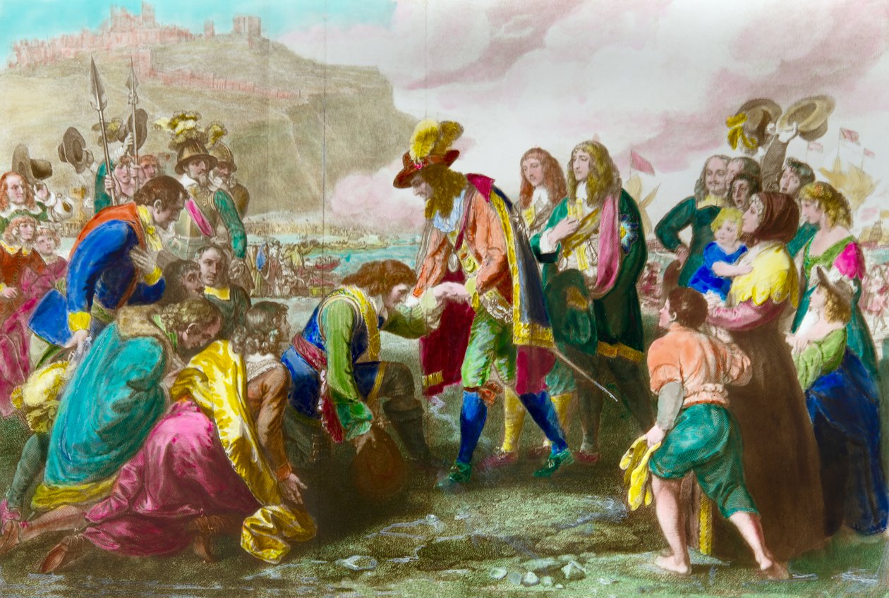 Charles II in Dover door Josse Photo