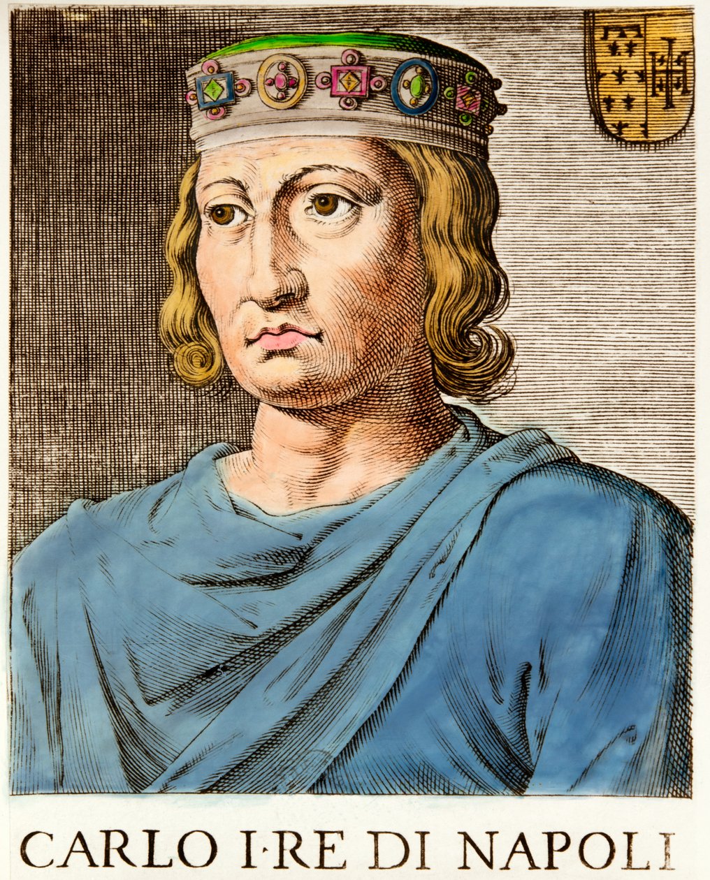 Karel I van Anjou door Josse Photo