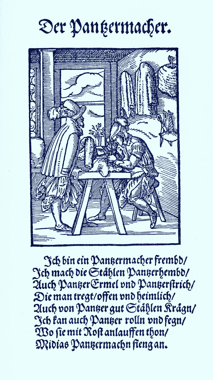 Ketenmaker door Jost Amman