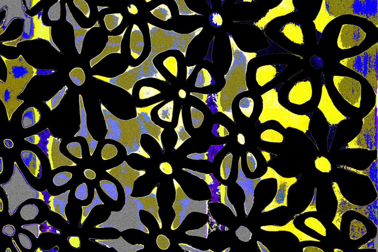 Bloemen, uit de serie, Italiaanse Synagoge, 2015 (foto) door Joy Lions