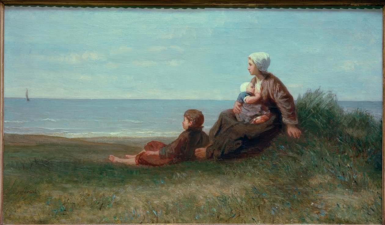 De kinderen van de zee door Jozef Israëls