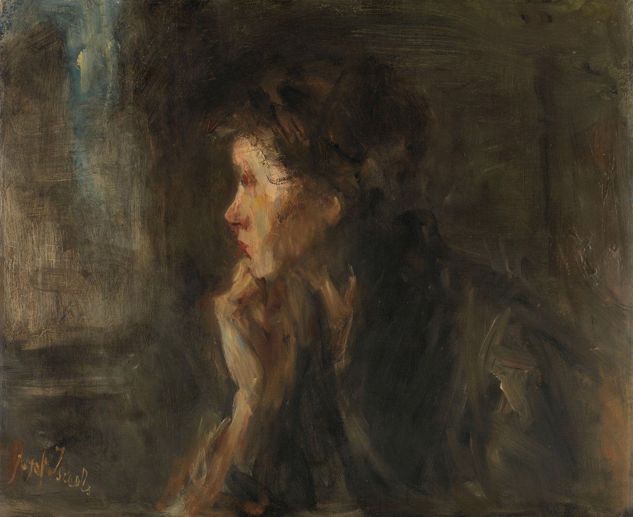  door Jozef (1824-1911) Israels