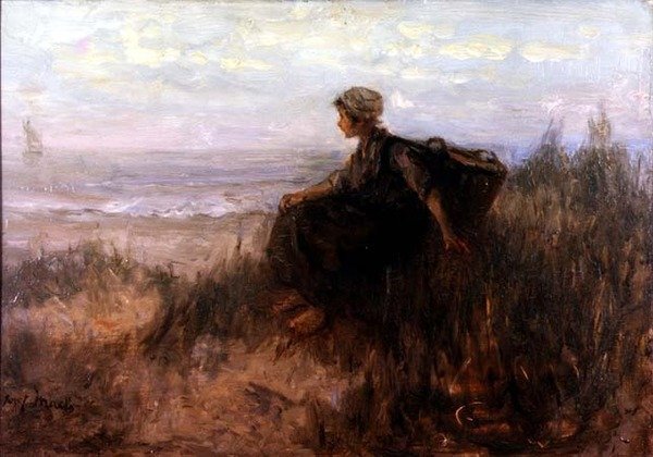 Op de Duinen door Jozef  Israels