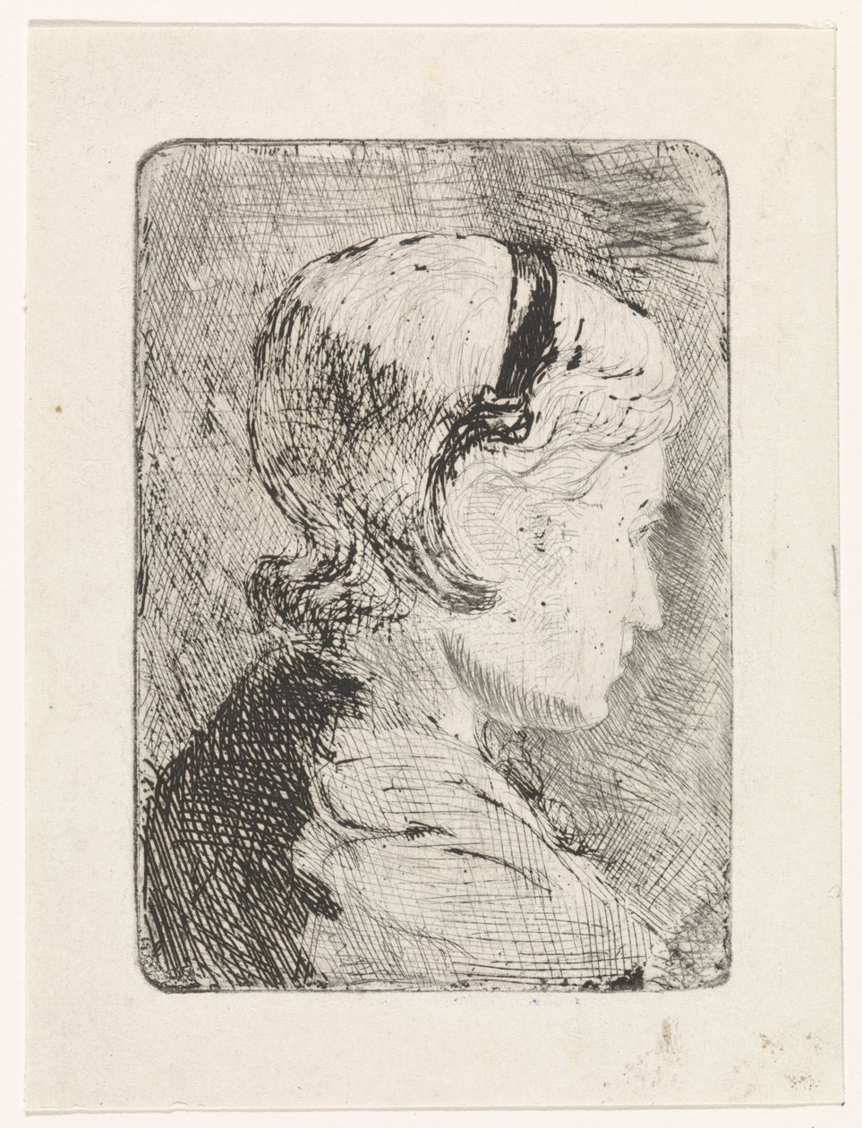 Portret van Aleida Schaap door Jozef Israëls