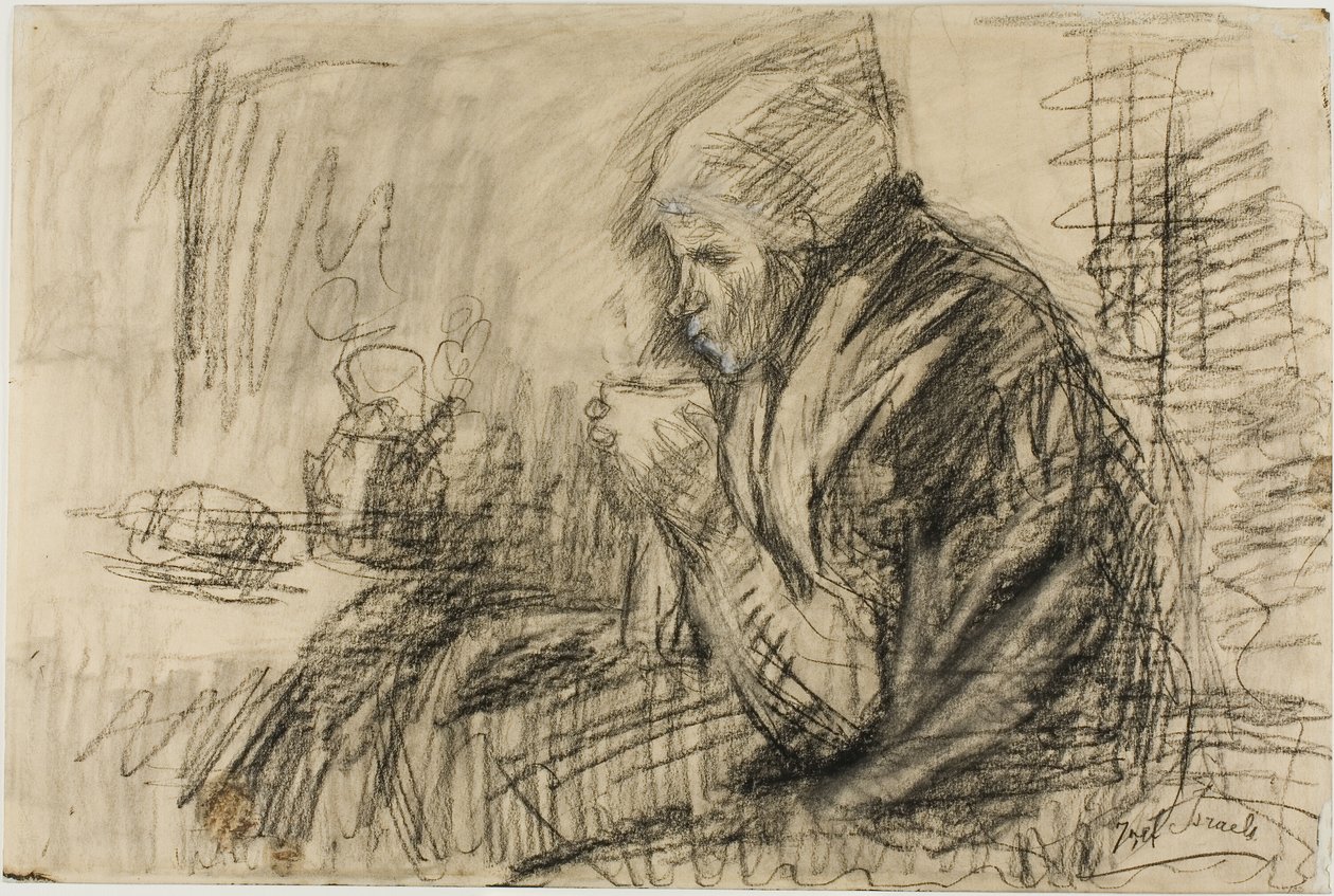 Verfrissing door Jozef Israëls