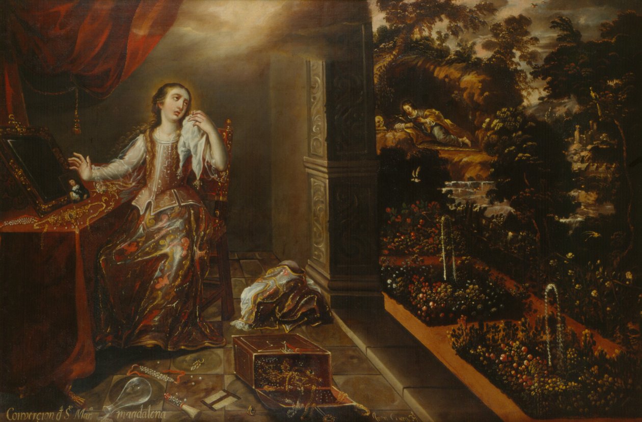 De Bekering van Sint-Maria Magdalena door Juan Correa de Vivar