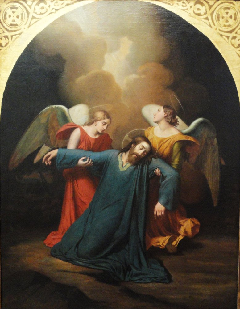 Christus in Gethsemane of Afdaling van het Kruis? door Juan Leon Palliere
