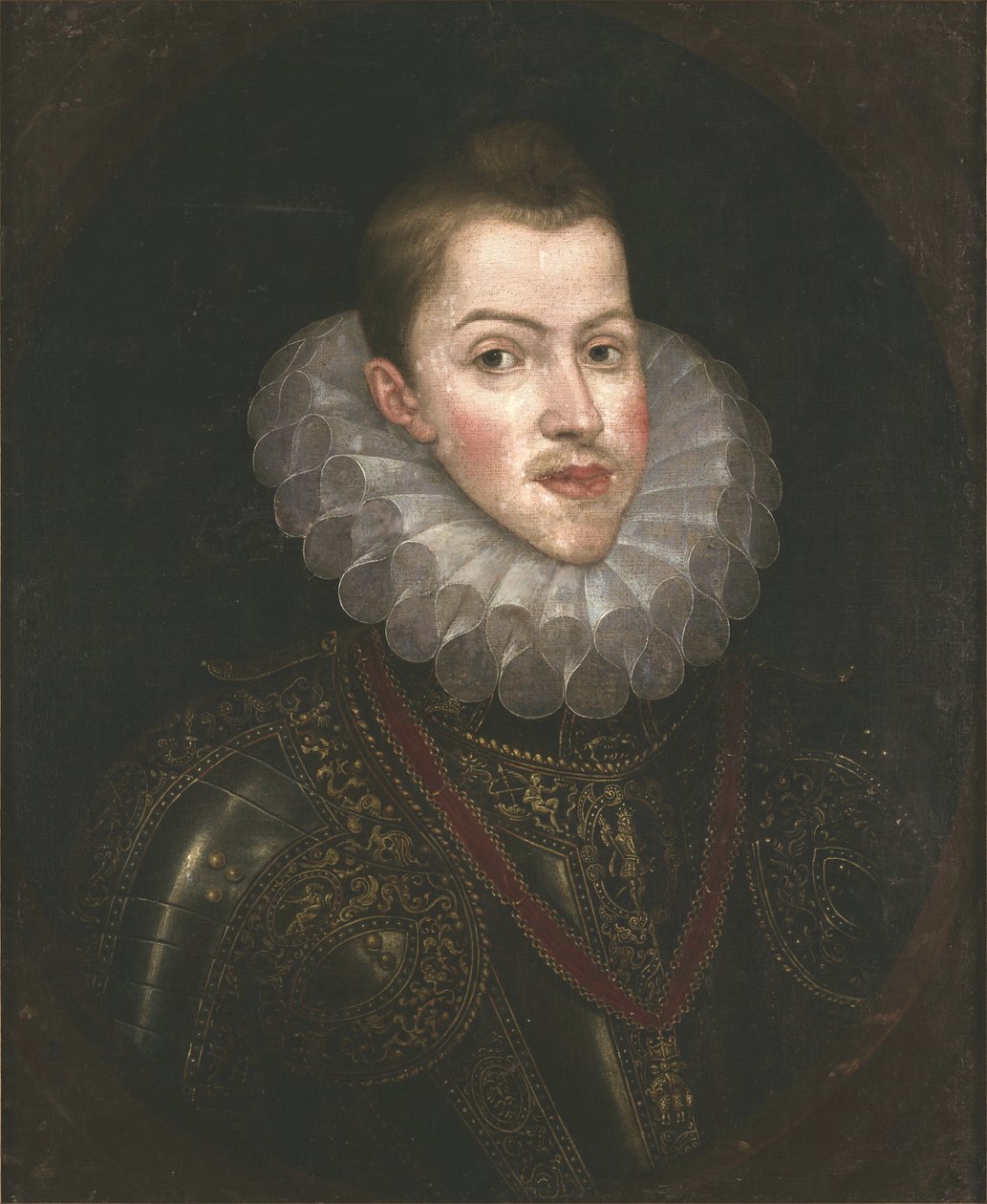 Portret van Filips III door Juan Pantoja de la Cruz
