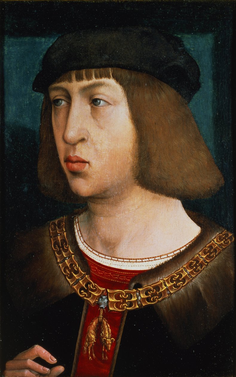 Philip I van Spanje (1478-1506), zoon van Maximiliaan I (1459-1519) en Maria van Bourgondië (1457-82), 1500 door Juan de Flandes
