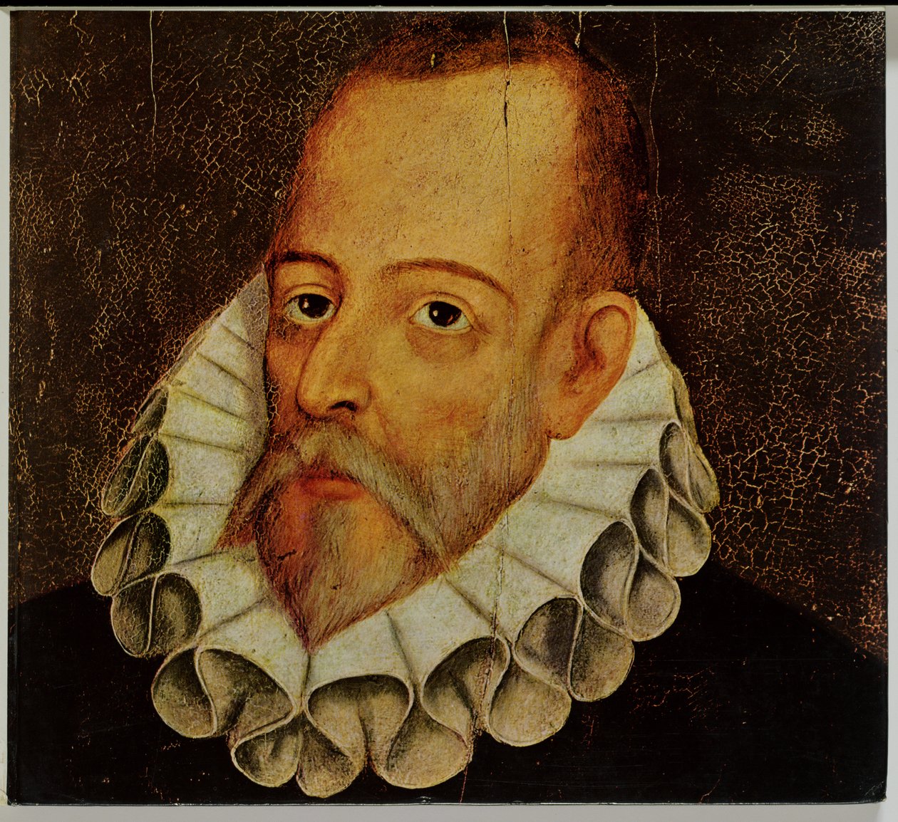 Portret van Miguel de Cervantes y Saavedra (1547-1615) door Juan de Jauregui y Aguilar