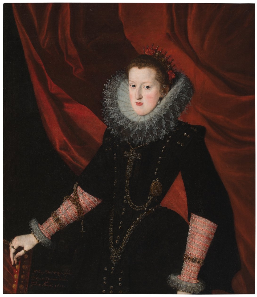 Margaretha van Oostenrijk door Juan Pantoja de la Cruz