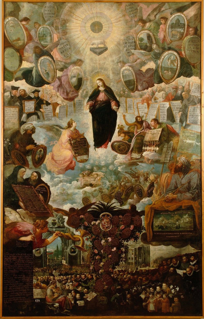 Allegorie van de Onbevlekte Ontvangenis door Juan de Roelas