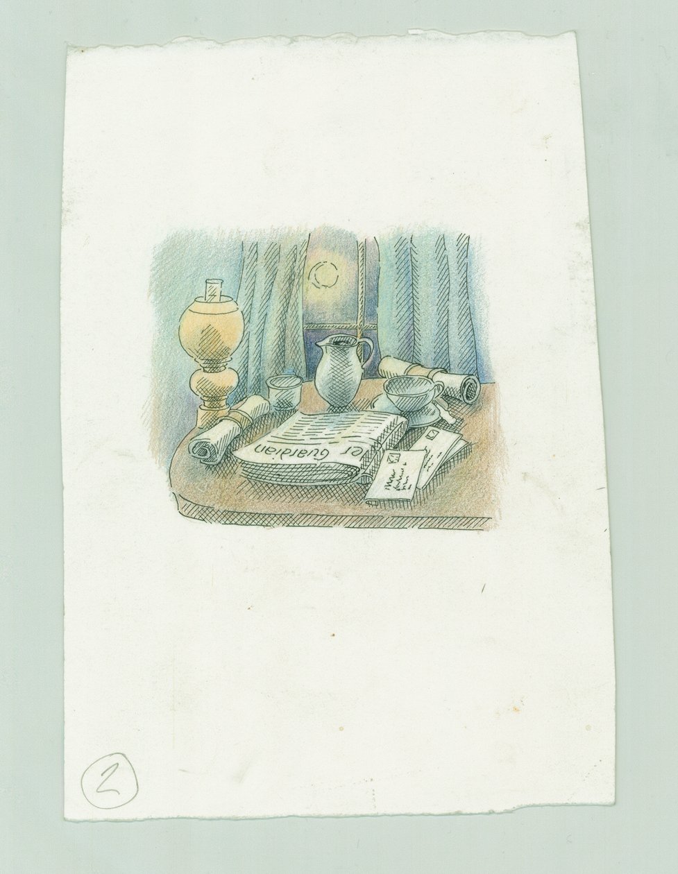 Duitse marinebombardement van Scarborough, North Yorkshire, 1914 2014 door Judith Dobie