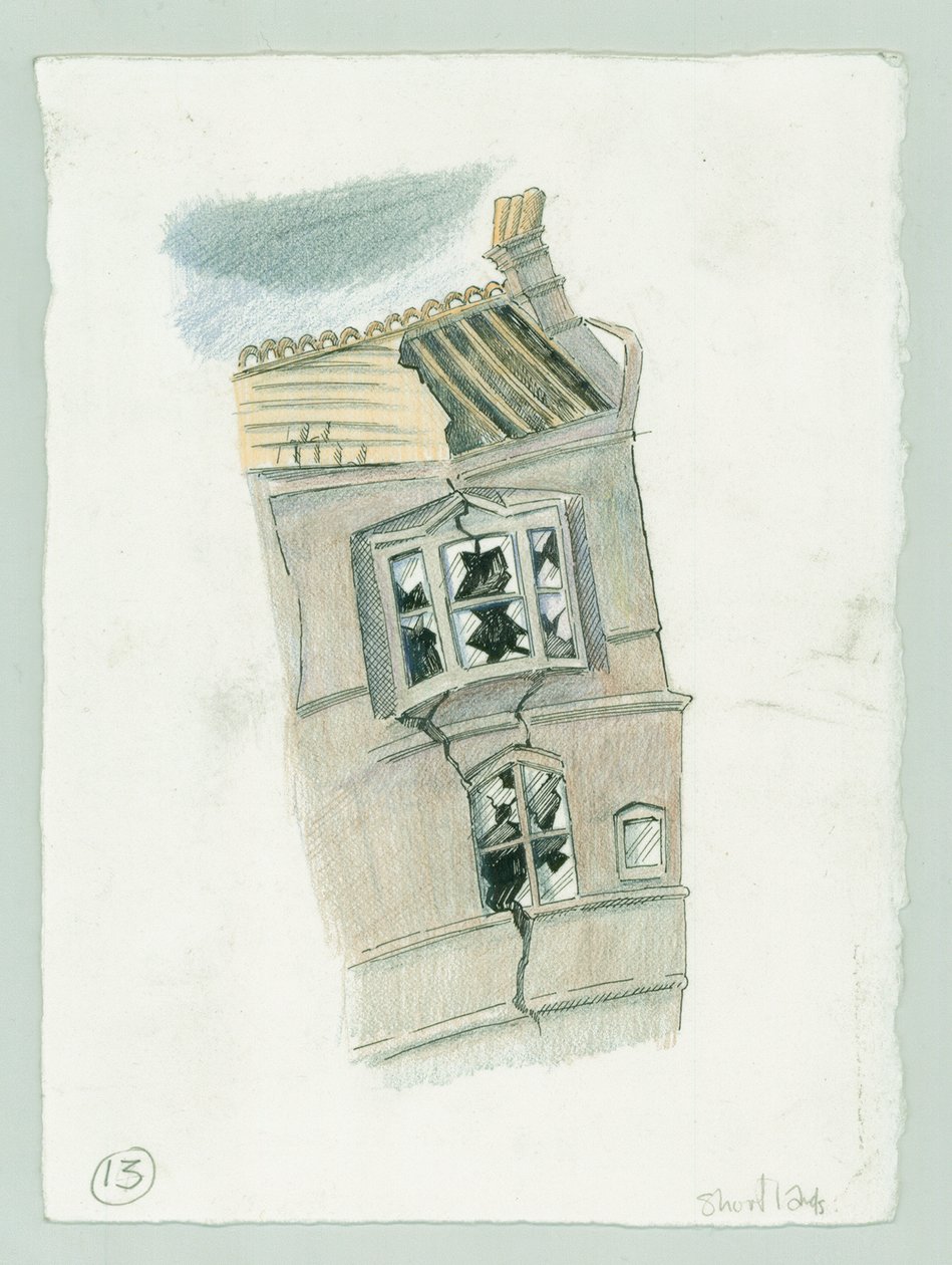 Duitse marinebombardement van Scarborough, North Yorkshire, 1914-2014 door Judith Dobie