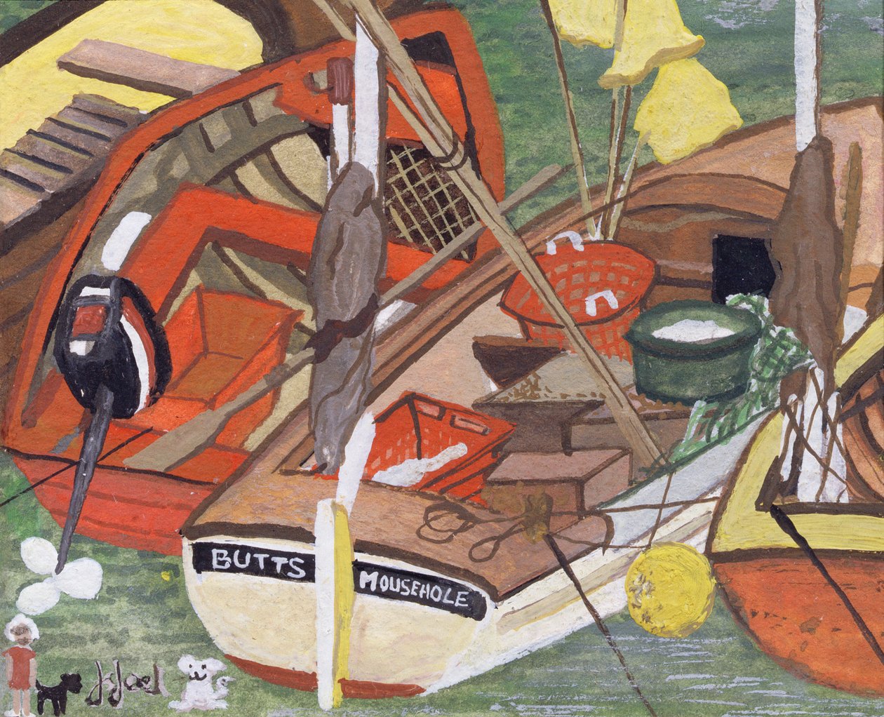 Butts van Mousehole, 1995 door Judy Joel