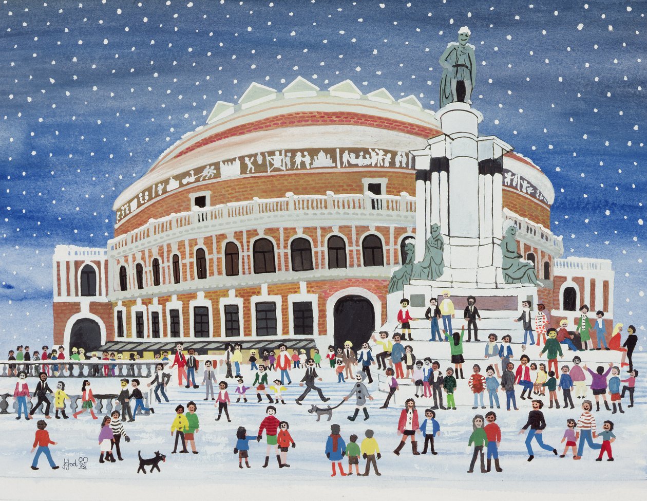Royal Albert Hall, Londen door Judy Joel